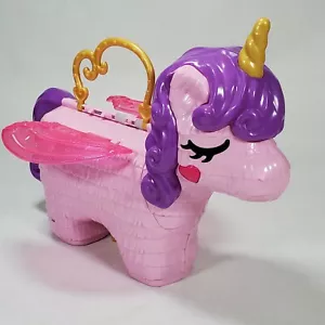 Polly Pocket: Unicorn Party Playset Figure Piñata 2019 Mattel - EWC - Picture 1 of 4