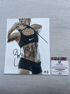 Shawn Johnson signed 8x10 autographed Photo US Gymnastics 2008 Olympics GA COA - Picture 1 of 4