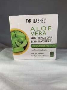 DR.RASHEL Aloe Vera Soothing Soap (Soft and Smooth)Skin Natural Moisturizes 100g - Picture 1 of 5