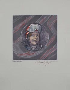 ERNST FUCHS - UNIKAT - HANDSIGNIERT - HANDCOLORIERT - Bild 1 von 1