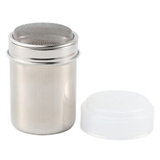 Sleek Stainless Steel Bottle Shaker Seasoning Pot - Perfect for Salt and Spices