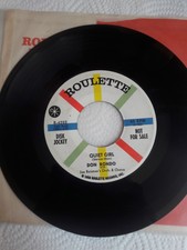 vinyles 45 pop corn don rondo quiet girl / roulette mint -