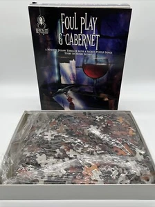Mystery Jig Saw Puzzle Four Play & Cabernet Be Puzzled Thriller Secret Puzzle - Picture 1 of 5