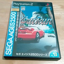Sega Ages 2500 Series Vol. 13 - OutRun - Sony PS2 JP Import - USA Seller