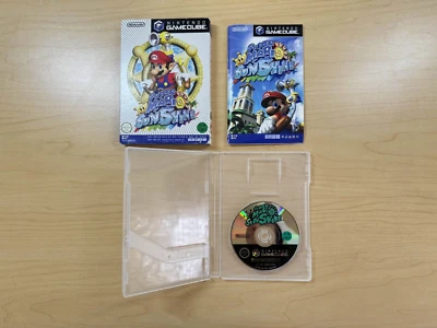 RARE Super Mario Sunshine Nintendo GameCube GC Korean Version Complete US Seller - Image 1 of 4