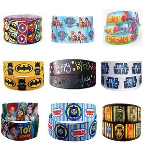 Cinta de 22 mm de ancho para decoración personalizada de pasteles de cumpleaños e ideas de envoltura de regalos - Imagen 1 de 38