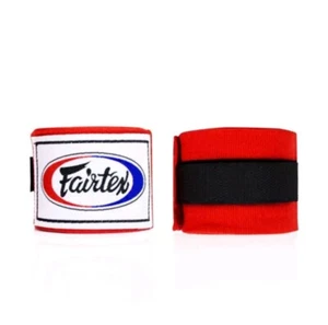 Fairtex Authentic Muay Thai Boxing HW2 Elastic Cotton Handwraps 180" 4.5 m - Picture 1 of 33