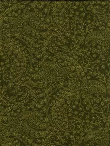 Tela de algodón tonal verde Harvest Homecoming de Henry Glass 1 yarda - Imagen 1 de 2