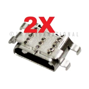 2X Amazon Fire HD 10 SL056ZE 7th Gen USB Charger Charging Port Dock Connector - Picture 1 of 3