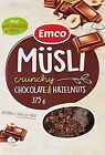 Emco Crunchy Musli Chocolate And Hazelnuts 375 Gm Free Shipping World Wide