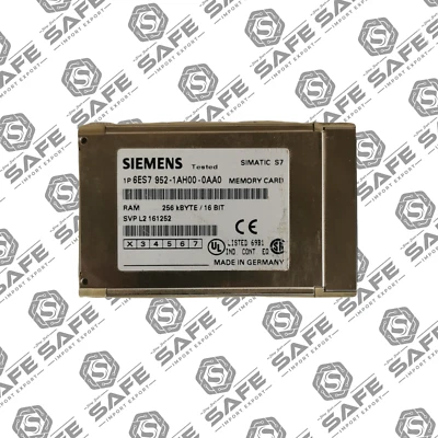 SIEMENS 6ES7952-1AH00-0AA0 SIMATIC S7 RAM Memory Card S7-400 6ES7 952-1AH00-0AA - Image 1 of 2