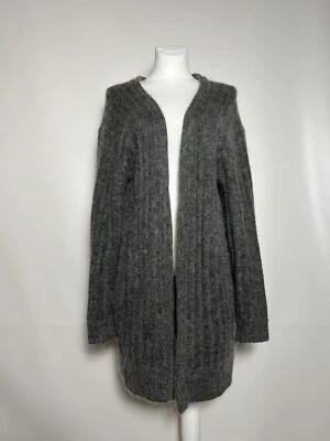 Cárdigan abierto gris para mujer Acne Studios Raya Short Rib Paw 14 talla XXS (S-M) Foto 1 de 4