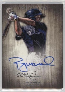 2014 Bowman Inception Prospect Auto Ryan McMahon #PA-RYM Auto