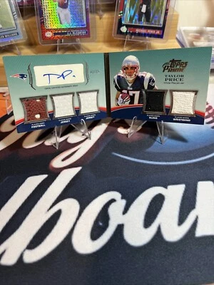 2010 Topps Prime Taylor Price 1/15 Booklet Auto 5 Player Used Relics #PAR-TPR  - Image 1 of 4