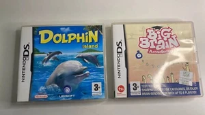 Juegos Nintendo DS - Dolphin Island y Big Brain Academy - Imagen 1 de 7