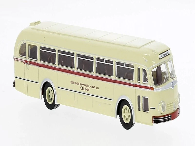 Brekina 50520 - 1/87 Mercedes O 6600 H Stadtbus, 1951, Rheinbahn Düsseldorf - Immagine 1 di 1