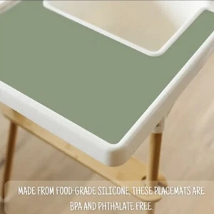 High Chair Placemat for IKEA Antilop Baby High Chair, Silicone Placemats - Picture 1 of 3