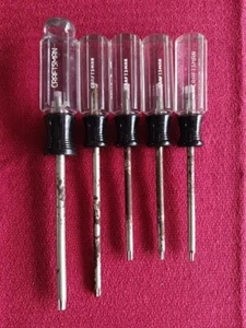 CRAFTSMAN 5 PIECE TORX SCREWDRIVER SET T10 T15 T20 T25 T30 US MADE FREE SHIPPING - Bild 1 von 1