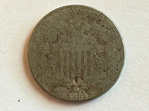 1882 Shield Nickel Cover