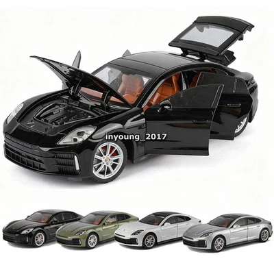 1: 24 保时捷 Panamera 2024 模型汽车压铸玩具车男孩儿童礼物玩具 — 第 1/4 张图片