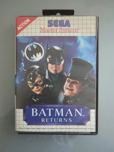 BATMAN RETURNS SEGA Master System - No Manual - Picture 1 of 3