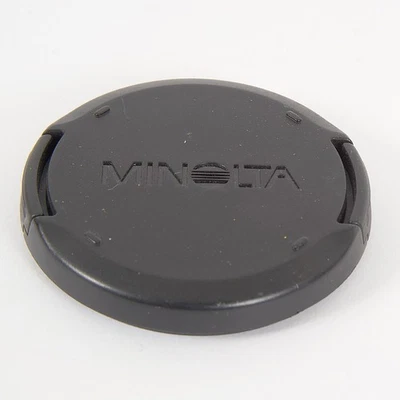 GENUINE 55mm MINOLTA LF-155 CLIP-ON FRONT LENS CAP  #AD780 - Image 1 of 2