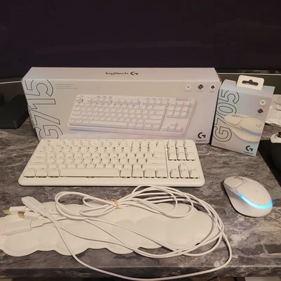 Logitech G715 + G705 Gaming Bundle | RGB Wireless Keyboard & Mouse - Image 1 of 4
