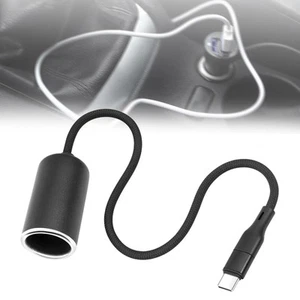 Câble convertisseur USB C en voiture Light Noir 35,5 cm Réfrigérateur de - Afbeelding 1 van 7