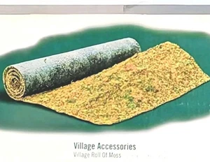 Dept 56 Roll of Moss Village Accessories Vtg #56.53052 Christmas Landscape Boxed - Picture 1 of 7