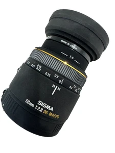 Sigma 50mm Objektiv 1:2.8 DG MACRO Standard für DSLR Kamera (lesen) - Bild 1 von 2