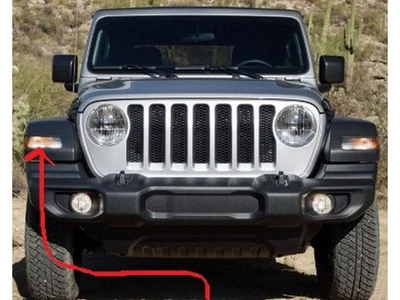 Luz indicadora delantera derecha genuina Jeep Wrangler Gladiator 68293126AH 2018-2025 Foto 1 de 4