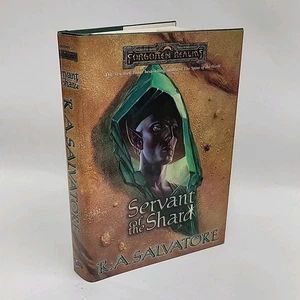 Servant of the Shard RA Salvatore 1st Edition 1st Printing 2000 HC DJ D&D Drizzt - Bild 1 von 8