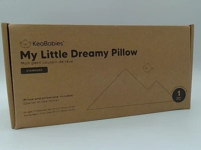 Almohada para niños pequeños KeaBabies 13x18 - Algodón orgánico para niños viajan al espacio Foto 1 de 4