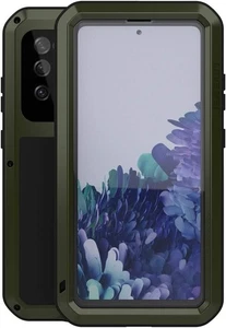 Funda Militar Resistente LOVE MEI para Galaxy S20 FE 5G - Resistente, Verde  - Imagen 1 de 7