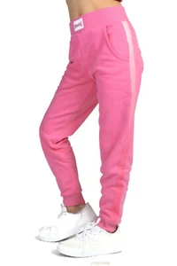 PINEAPPLE Dancewear Girls Ombre Stripe Jogger Trackpants Pink - Picture 1 of 2