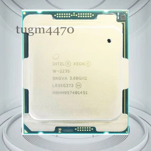 Intel Xeon w-2235 srgva 3.8ghz 6 Core 8.25mb 130W LGA 2066 CPU Processor - Picture 1 of 1