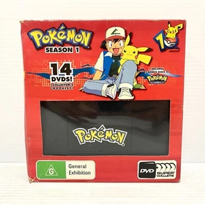 Pokemon Season 1 + Box, DVD Wallet - Anime DVD R4 - Tested - Free Postage - Bild 1 von 10