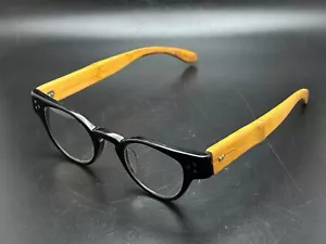 eye bobs Lesebrille "Do The Limbo" 880 00 Bambus Bügel repariert lesen - Bild 1 von 11