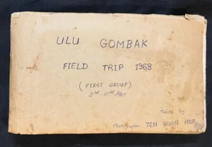 1968 ULU GOMBAK Malaya Field Trip photo x 74 Chinese handmade album  - Picture 1 of 12