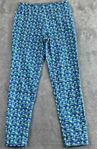Soft Surroundings Small Super Stretch Ditsy Flowers Floral Leggings Ponte Pants - Picture 1 of 12