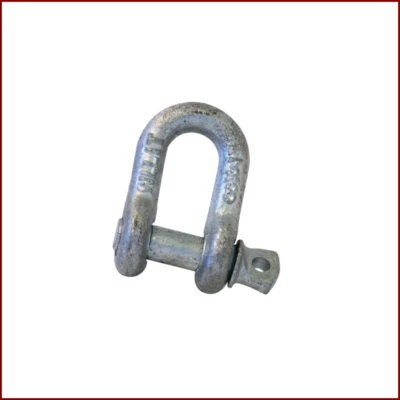 LAUREOLA INDUSTRIES 3/8" Galvanized Screw Pin Chain Shackle