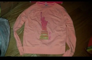 VS PINK bling new York crew, Size Medium - Picture 1 of 3