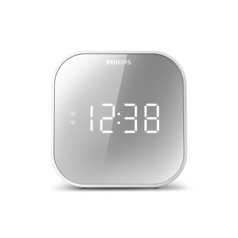 Philips TAR4406 USB Charging FM Clock Radio - Image 1 of 4