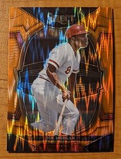 Joe Morgan 2023 Panini Select Concourse Orange Flash Prizm #85 Cincinnati Reds
