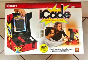 Atari Ion iCade Arcade Video Gaming System Cabinet For iPad New In Box - Picture 1 of 13