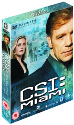 CSI Miami: Season 5 - Part 2 DVD (2008) David Caruso cert 15 3 discs Great Value - Image 1 of 2