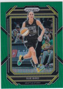2023 Panini WNBA Prizm GREEN REFRACTOR PRIZM  #32 Sue Bird Seattle Storm - Picture 1 of 1