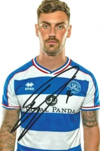 QPR: GRANT HALL SIGNED 6x4 PORTRAIT PHOTO+COA - Picture 1 of 1