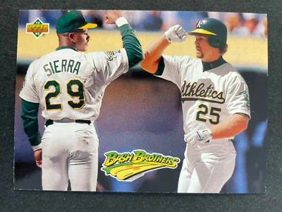 Mark McGWIRE 1993 Upper Deck Baseball Bash Brothers #49 Oakland Athletics - Image 1 of 2