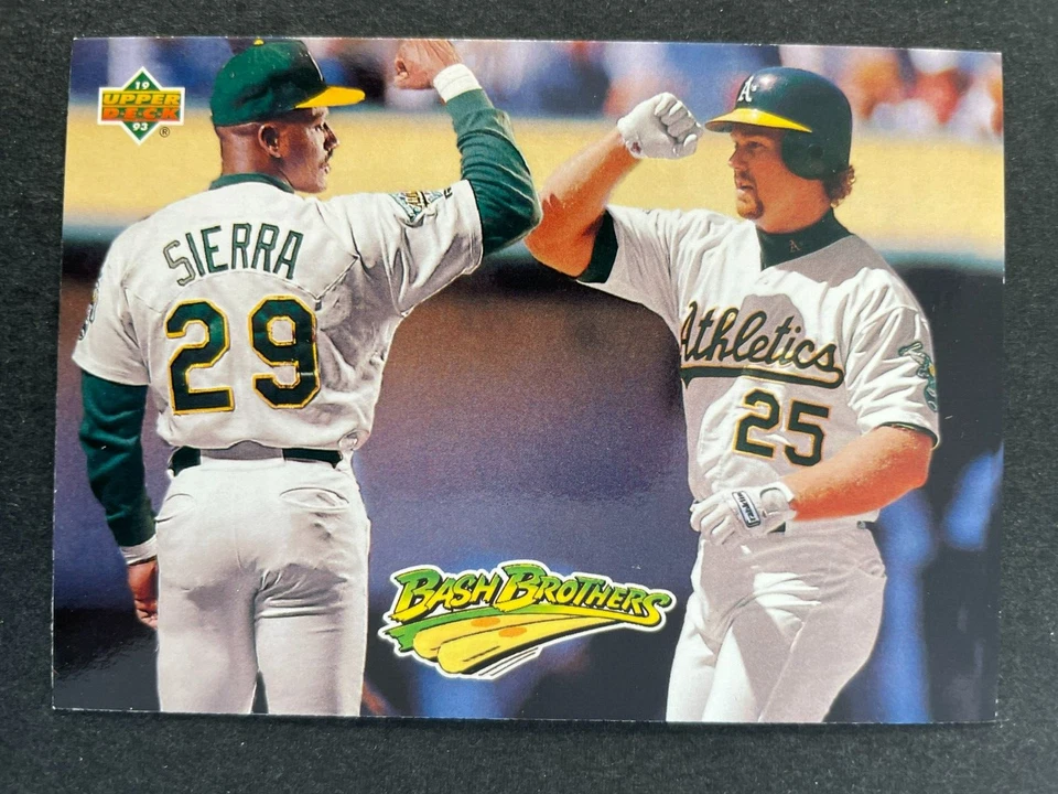Mark McGWIRE 1993 Upper Deck Baseball Bash Brothers #49 Oakland Athletics - Image 1 of 2